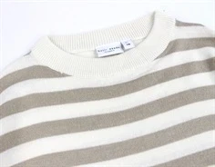 Name It pure cashmere stribet loose strikbluse